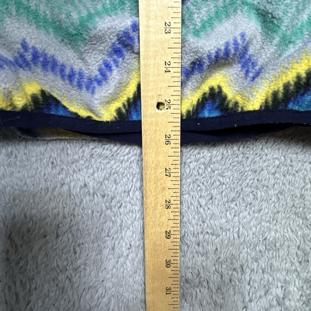Patagonia Synchilla Pullover Women's L Multi Fleece Timber Twist Aztec *HOLES - Picture 16 of 16
